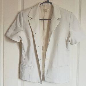 A White Beautiful Blazer